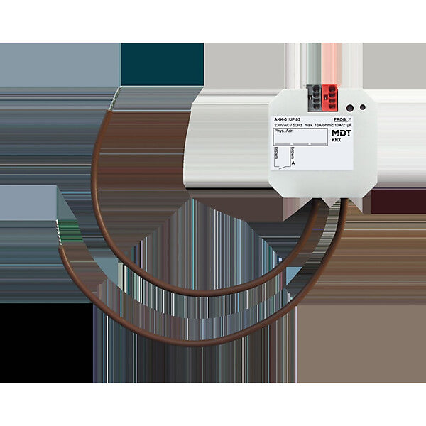MDT technologies Schaltaktor 1-fach UP 16A, 230VAC, Kompakt AKK-01UP.03